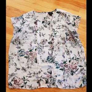 Liz Claiborne Floral Blouse